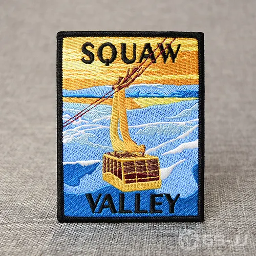 Square Squaw Valley Patches Square Squaw Valley Patches