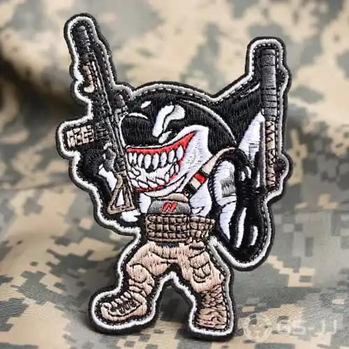 Strong Shark Airsoft Patches Strong Shark Airsoft Patches