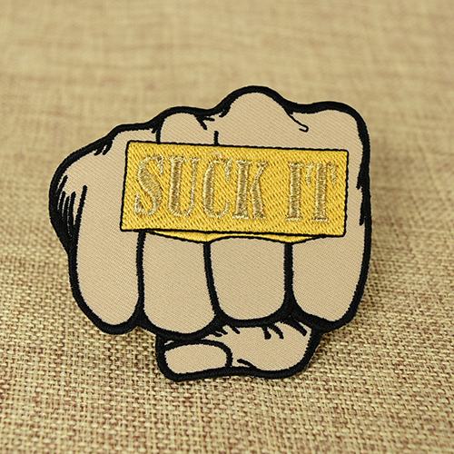 Suck It Custom Patches No Minimum