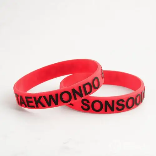 Taekwondo Custom Made Wristbands Taekwondo Custom Made Wristbands