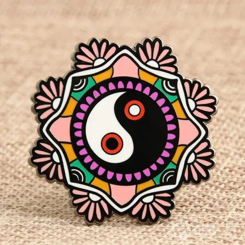 Taiji Bagua Custom Lapel Pins Taiji Bagua Custom Lapel Pins