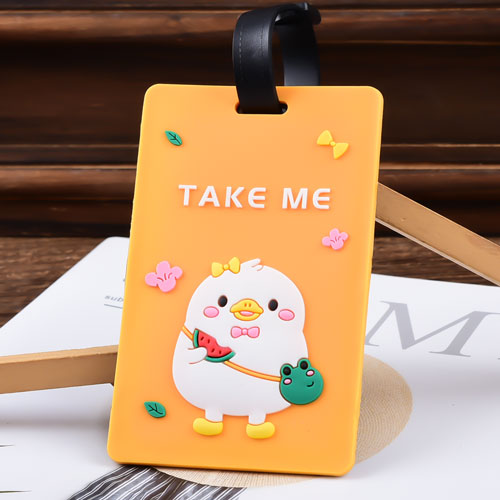Take Me PVC Luggage Tag