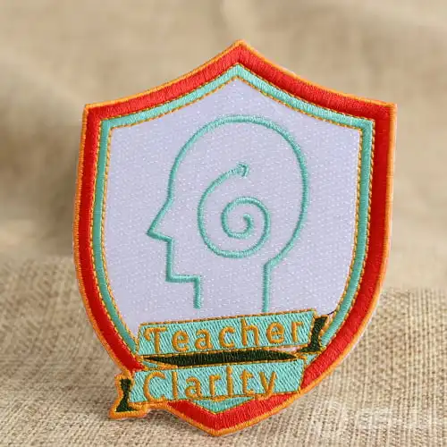 Teacher Clarity Embroidered Patches Teacher Clarity Embroidered Patches