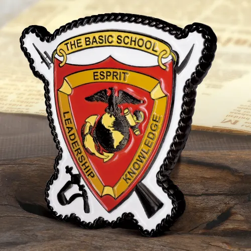 The Basic School Marine Corps Challenge Coin
