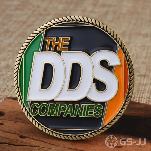 The DDS Companies Challenge Coins The DDS Companies Challenge Coins