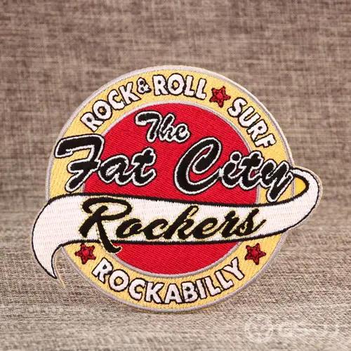 The Fat City Band Embroidered Patches The Fat City Band Embroidered Patches