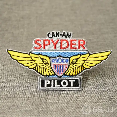 The Pilot Embroidered Patches The Pilot Embroidered Patches