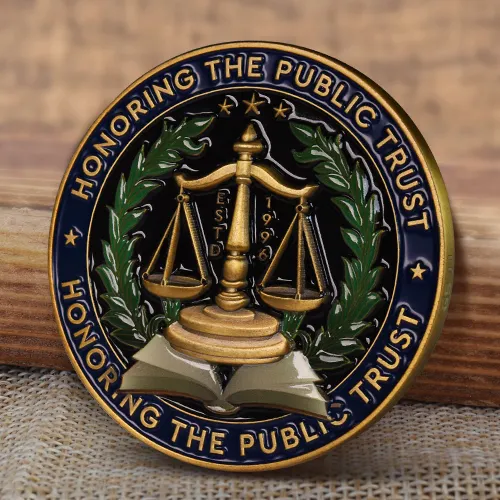 The Public Trust Law Enforcement Challenge Coins