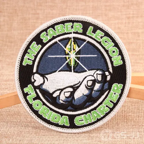 The Saber Legion Order Embroidered Patches The Saber Legion Order Embroidered Patches