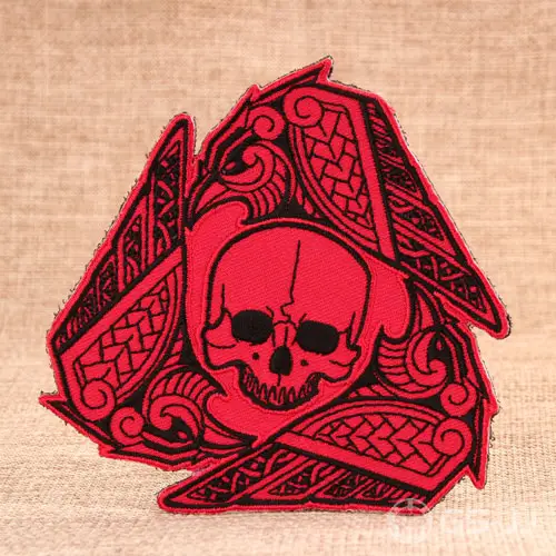 The Skull Man Custom Made Patches The Skull Man Custom Made Patches