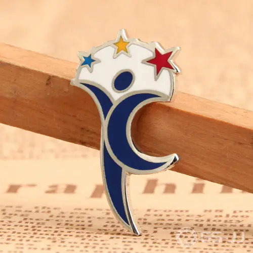 The Stars and the Moon Lapel Pins The Stars and the Moon Lapel Pins