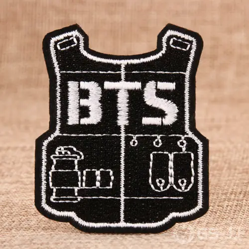 BTS Iron On Embroidered Patches BTS Iron On Embroidered Patches
