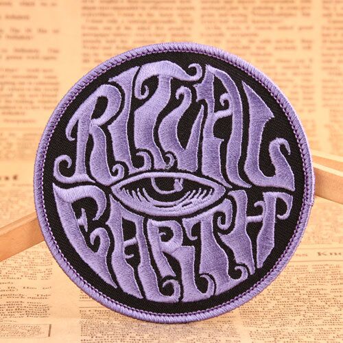 Eye Of The Earth Custom Made Patches