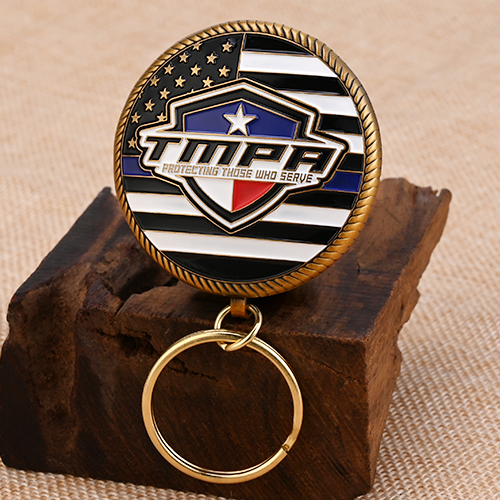 TMPA Custom Metal Keychains