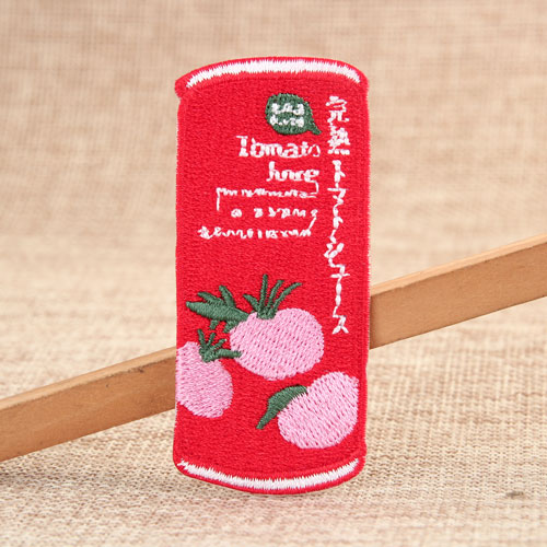 Tomato Juice Cheap Custom Patches