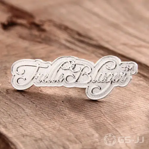 Salon Custom Sandblast Pins Salon Custom Sandblast Pins