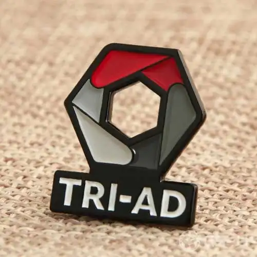 TRI-AD Custom Lapel Pins TRI-AD Custom Lapel Pins