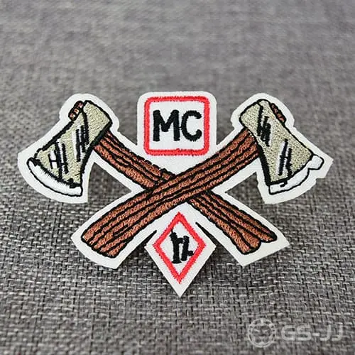 Two Axes Embroidery Patches Two Axes Embroidery Patches