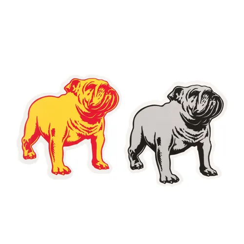 Two Bulldogs Custom Stickers Two Bulldogs Custom Stickers