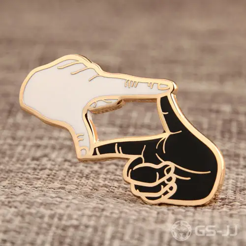 Two Hands Custom Pins Two Hands Custom Pins