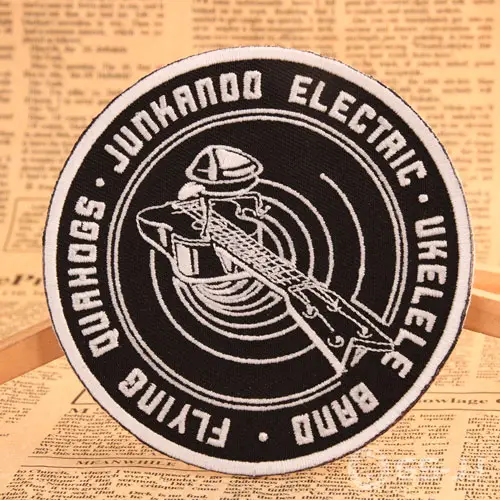 Ukelele Brand Embroidered Patches Ukelele Brand Embroidered Patches