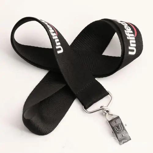 UnifiedSmiles Black Lanyards UnifiedSmiles Black Lanyards
