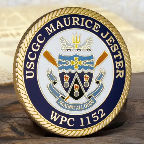 USCG Maurice Jester Honor Challenge Coins