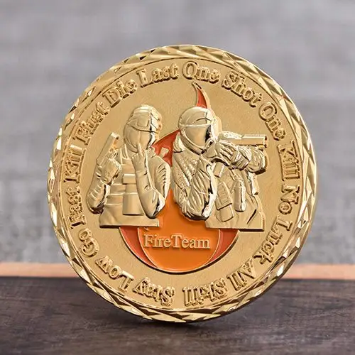 Valiant Fire Team Challenge Coins Valiant Fire Team Challenge Coins