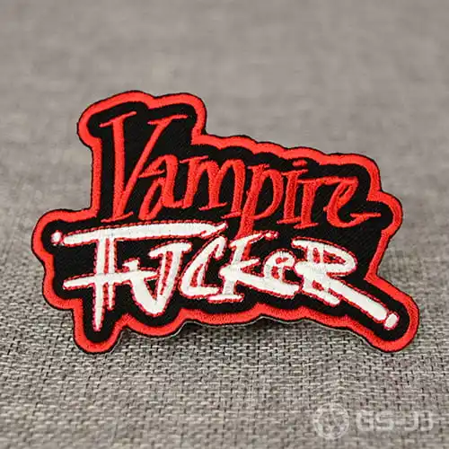 Vampire Embroidered Patches Vampire Embroidered Patches