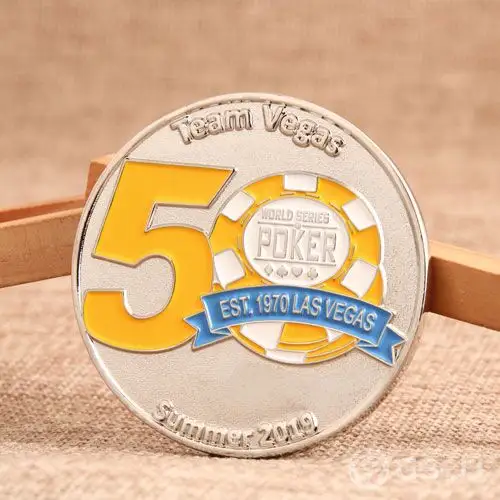 Vegas Poker Custom Challenge Coins Vegas Poker Custom Challenge Coins