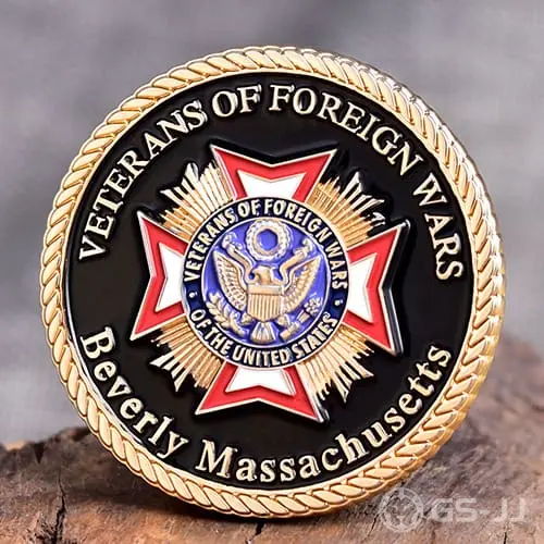 Veterans of FW Military Coins Veterans of FW Military Coins