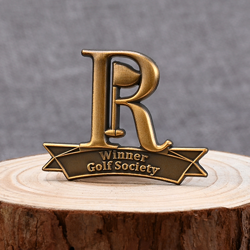 Victory Crest Custom Pins