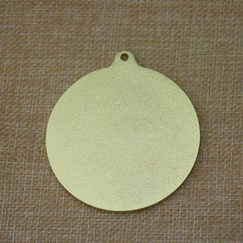 School District Custom Sandblast Medals