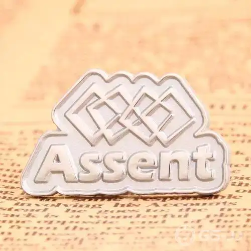 Assent custom pins Assent custom pins