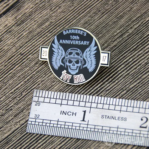 Toy Run Lapel Pins Toy Run Lapel Pins