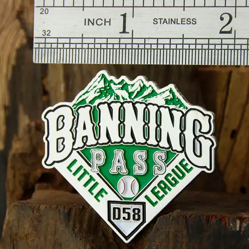 Banning Pass Little League Baseball Pins Banning Pass Little League Baseball Pins