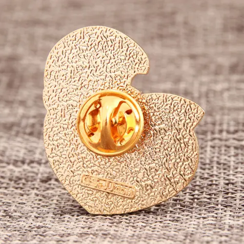 Peach Custom Pins 