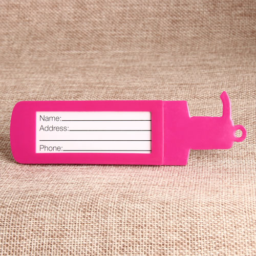 Bottle PVC Luggage Tag