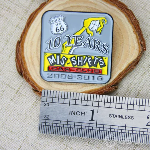 Car Club Custom Lapel Pins Car Club Custom Lapel Pins