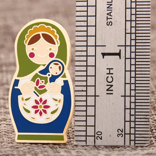 Matryoshka Doll Lapel Pins