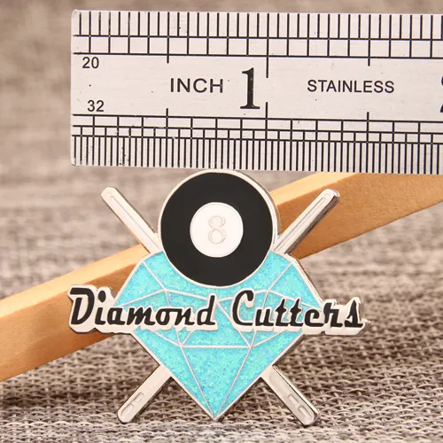 Diamond cutten1 lapel pins