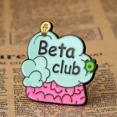 Pins | Custom Enamel Pins | Beta Club Pins