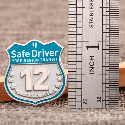 Safe driver custom lapel pins Safe driver custom lapel pins