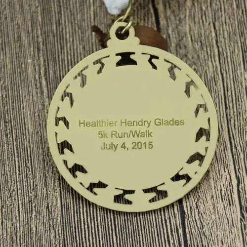 5K Run/ Walk Custom stars medals