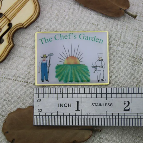 Lapel Pins for The Chef's Garden Lapel Pins for The Chef's Garden