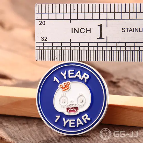 1 Year Ans Lapel Pins 1 Year Ans Lapel Pins