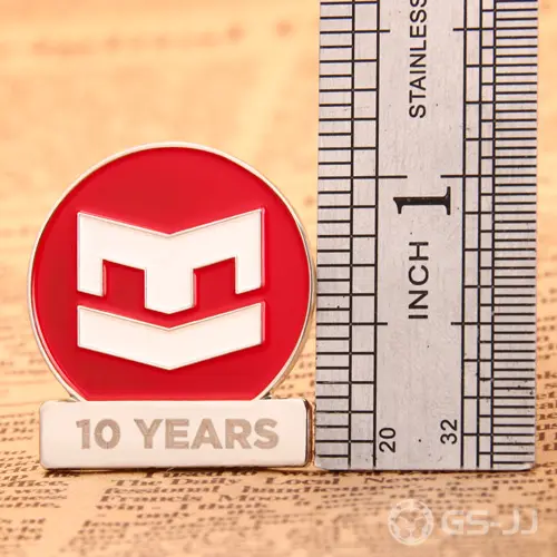 10th anniversary custom lapel pins 10th anniversary custom lapel pins