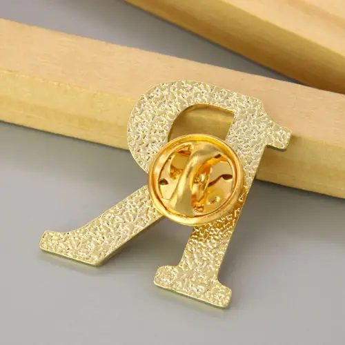 Letter R Custom Enamel Pins Letter R Custom Enamel Pins