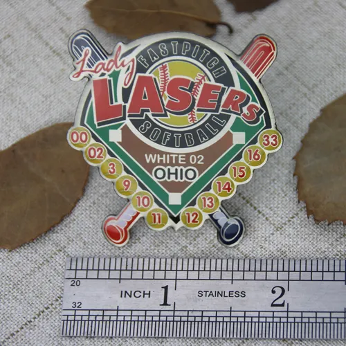 Trading Pins for Baseball Lasers