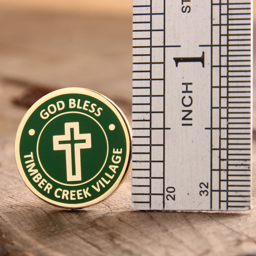 Prayer custom enamel pins
